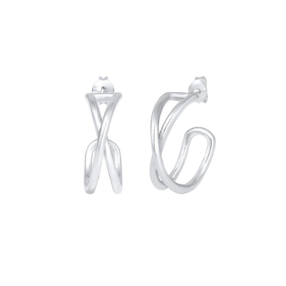 Elli Elli Boucles d'Oreilles Boucles d'oreilles Femme - (925/1000) Argent Boucles d'oreilles