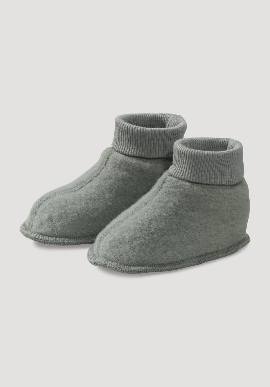 Wollfleece Schuhe aus reiner Bio-Merinowolle