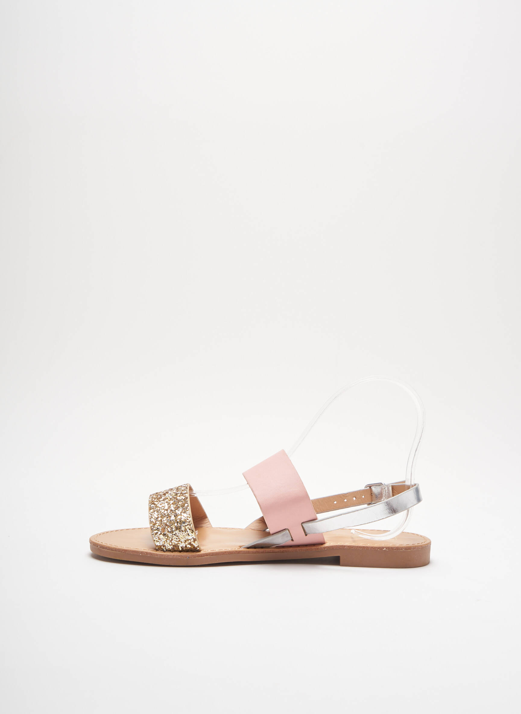 Only Sandales Nu Pieds Femme couleur rose