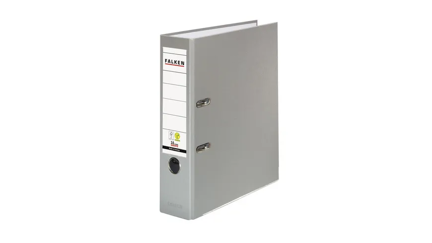 Ordner PP A4 8cm grau