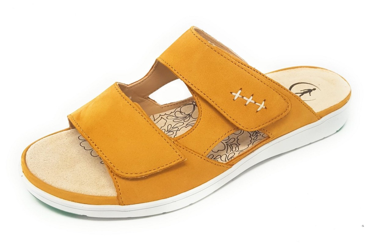 GANTER Klassische Sandalen gelb