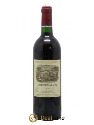 Carruades de Lafite Rothschild Second vin  1997 - Lot de 1 Bouteille