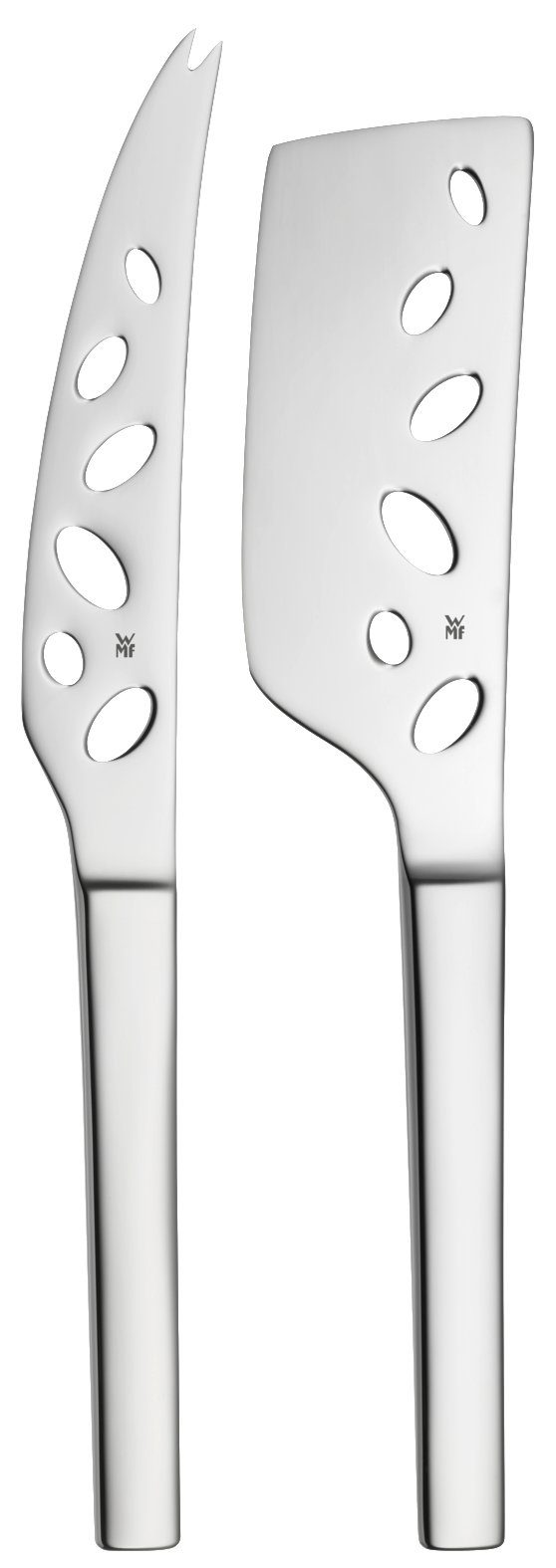 WMF Käsemesser Nuova, 1x Käsemesser (Länge 27,5 cm), 1x Käsebeil (Länge 24,0 cm)