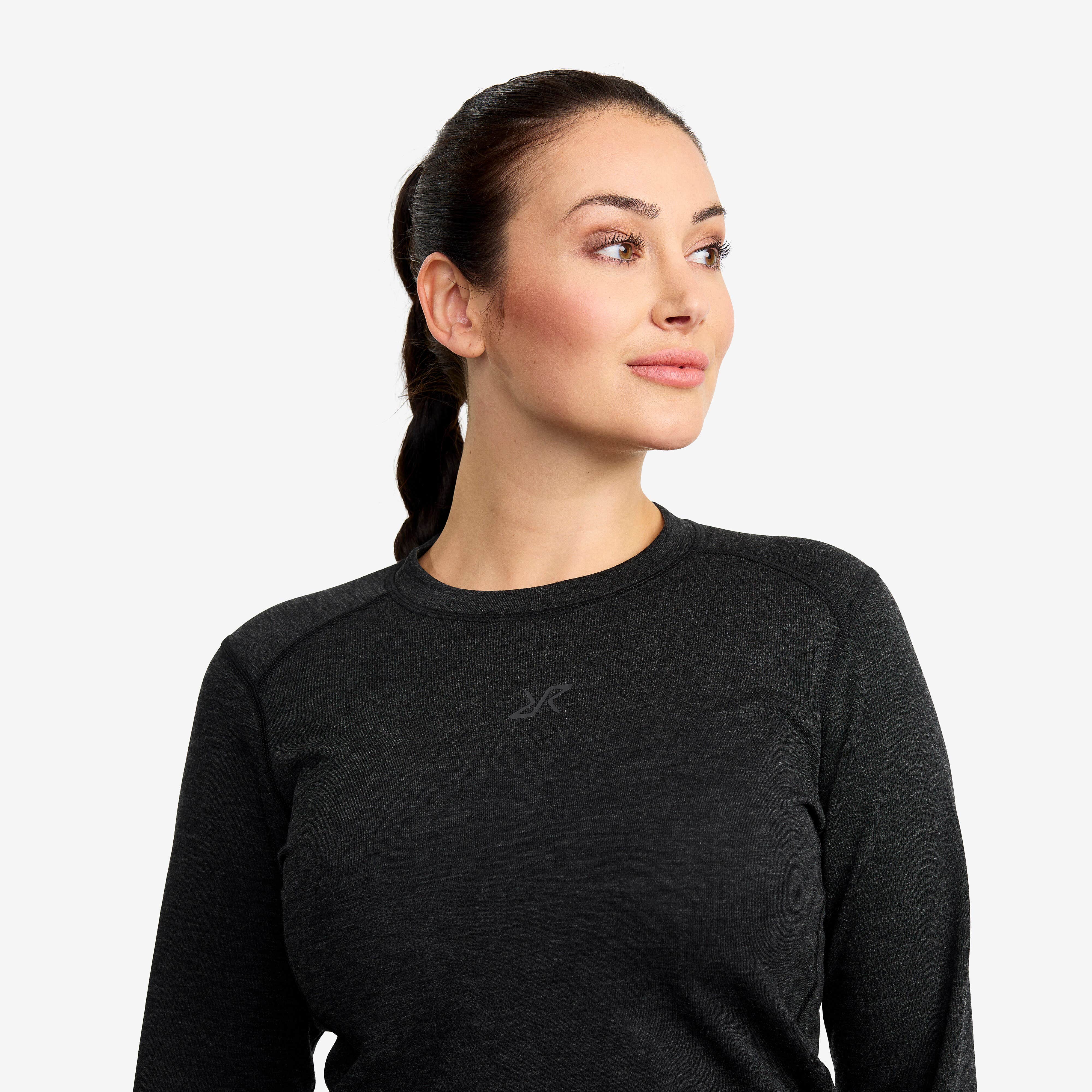 North Merino Top Femme Black