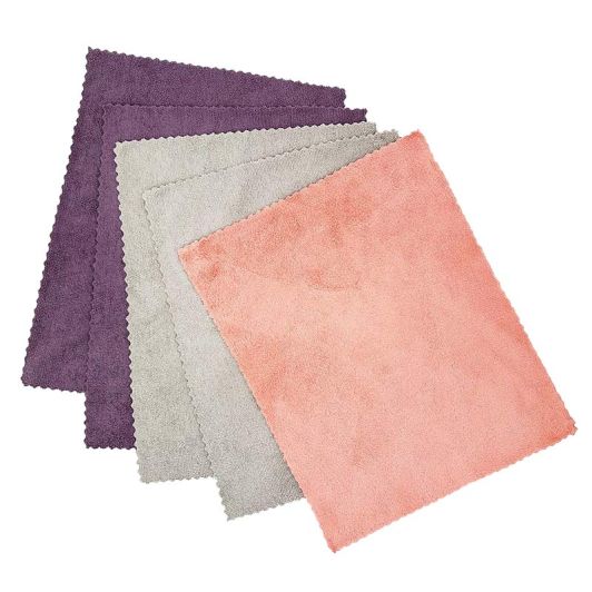 Set van 5 microvezel doeken 30x40cm