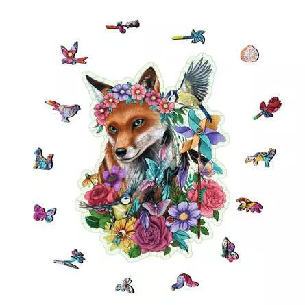 Puzzle 150 Teile - Bunter Fuchs