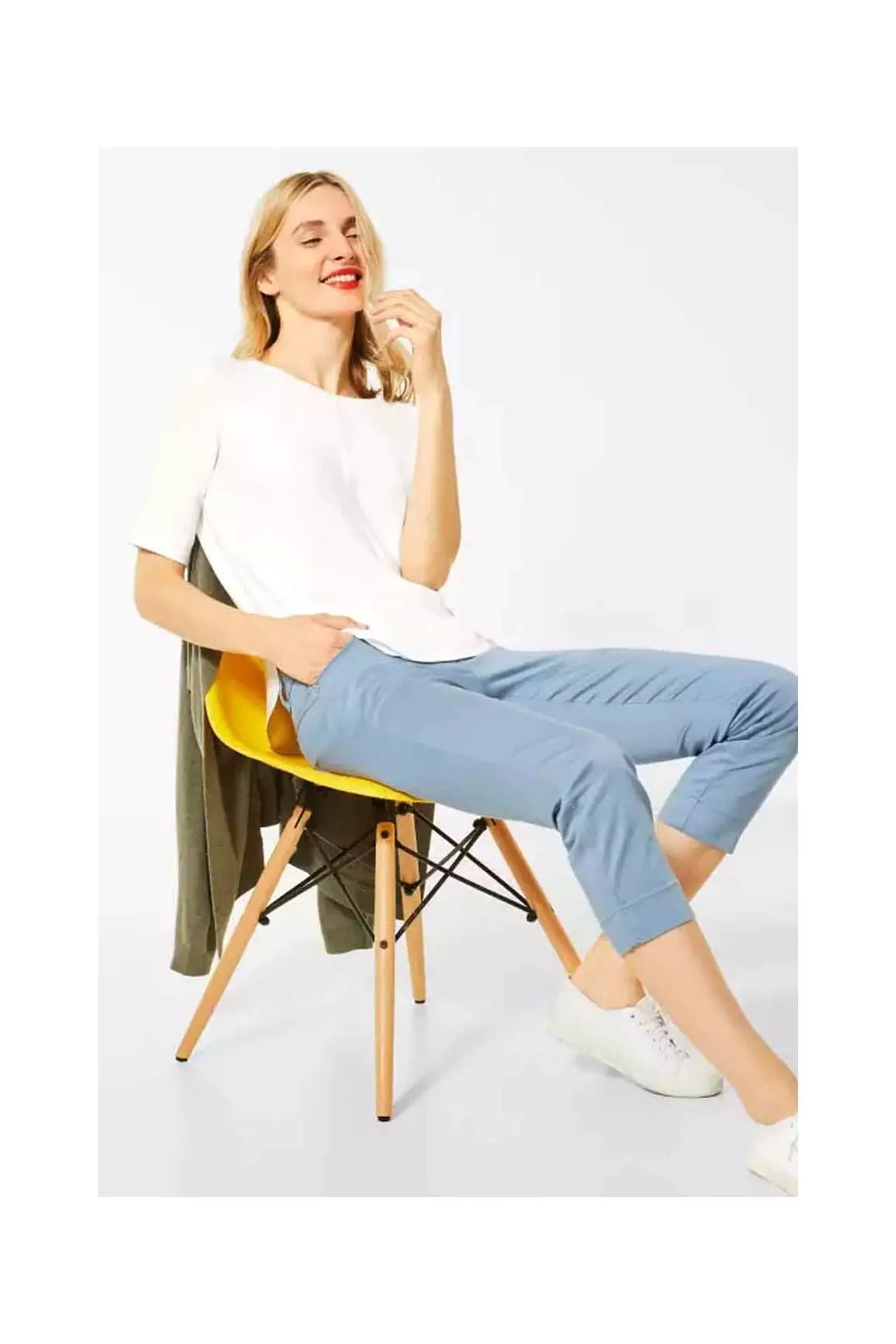 Street One Tshirts Femme couleur blanc