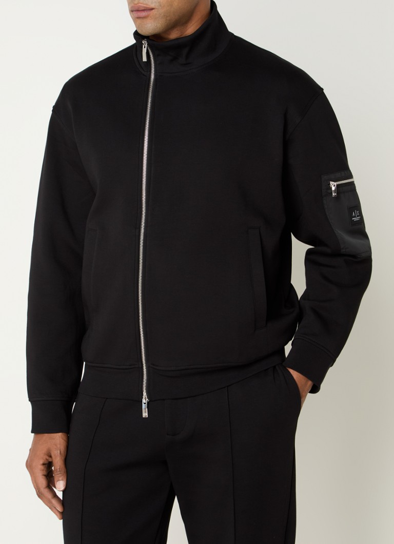 Hanorac Armani Exchange cu buzunare laterale
