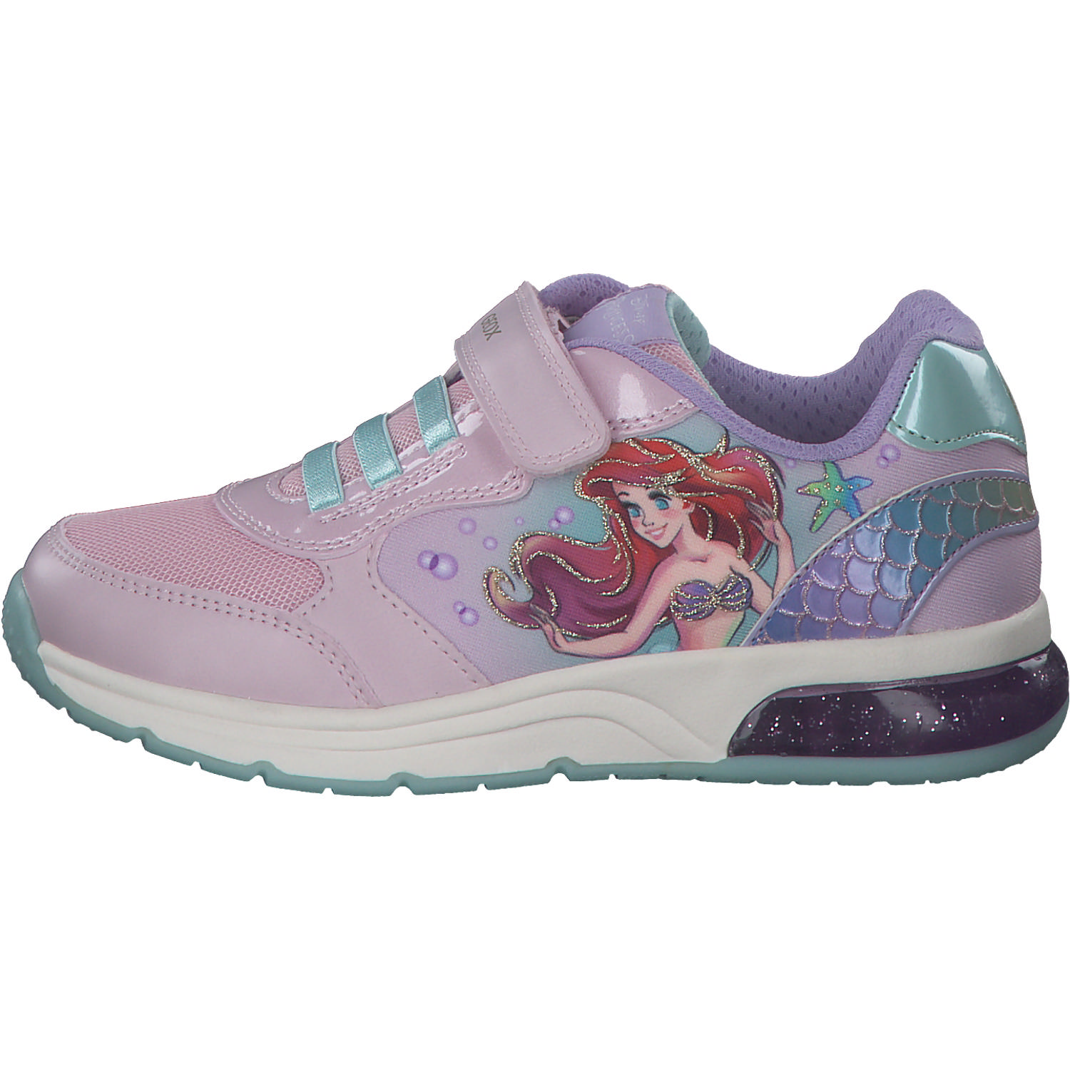 Geox J358VA, Sneakers Low, Kinder, pink/watersea