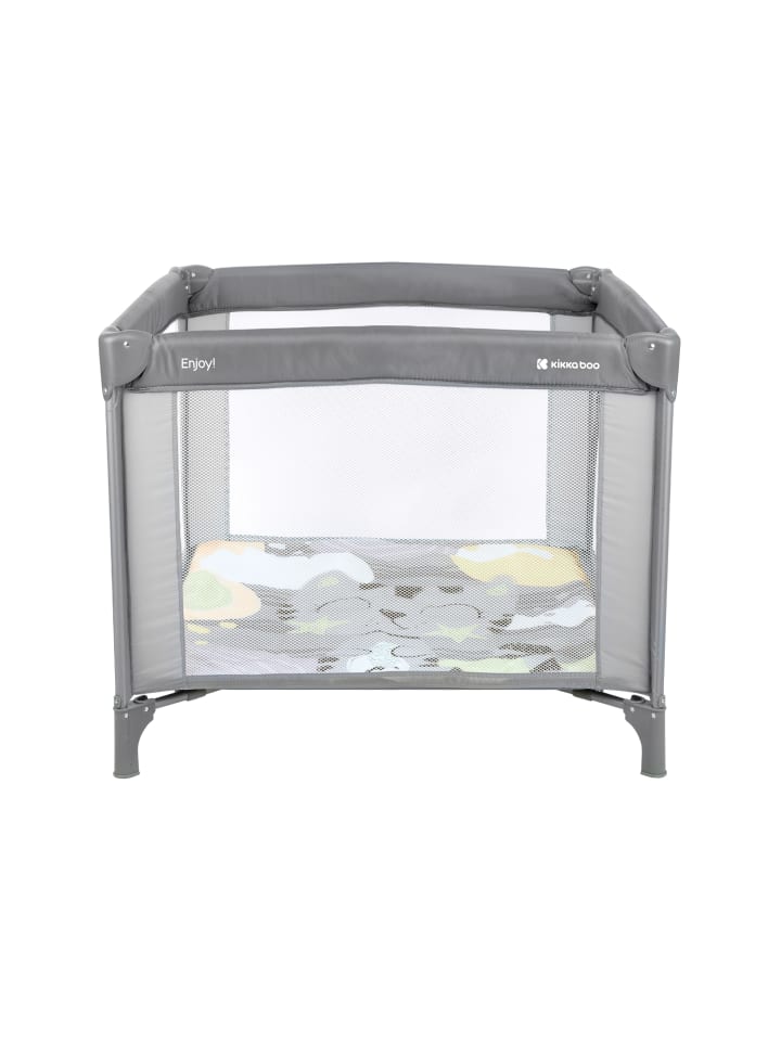Kikkaboo Laufstall Enjoy, Reisebett in grau günstig kaufen onesize