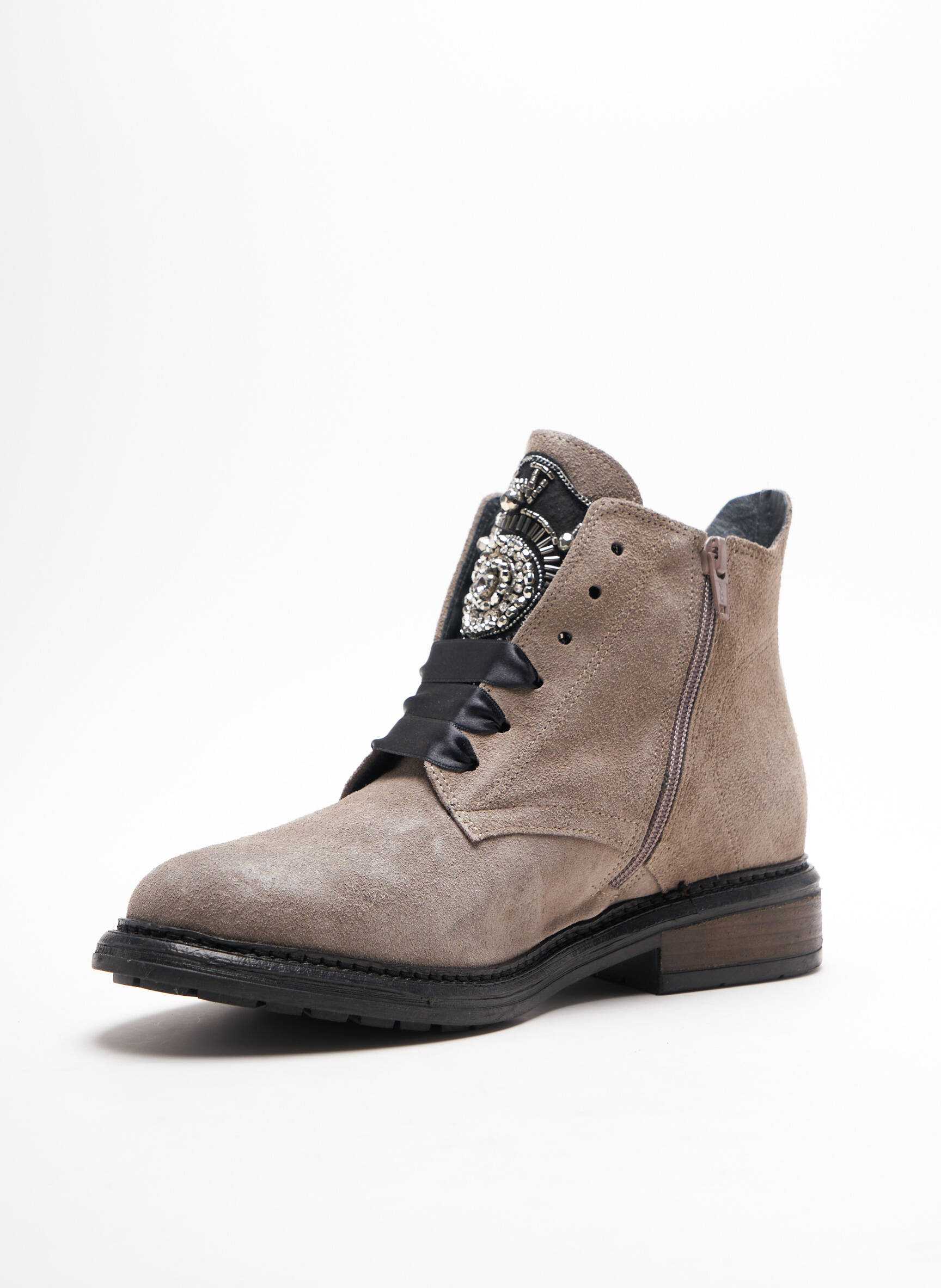 Myma Bottines Femme couleur beige