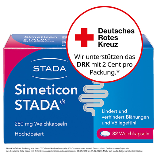 SIMETICON STADA 280 mg Weichkapseln  32 St  Weichkapseln