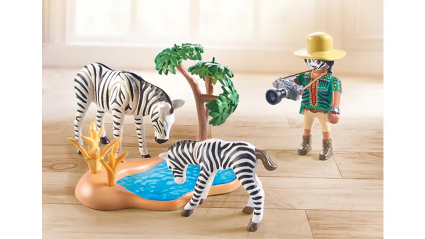 PLAYMOBIL 71295 WILTOPIA Unterwegs mit der Tierfotografin