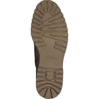 s.Oliver Schnürstiefelette in braun