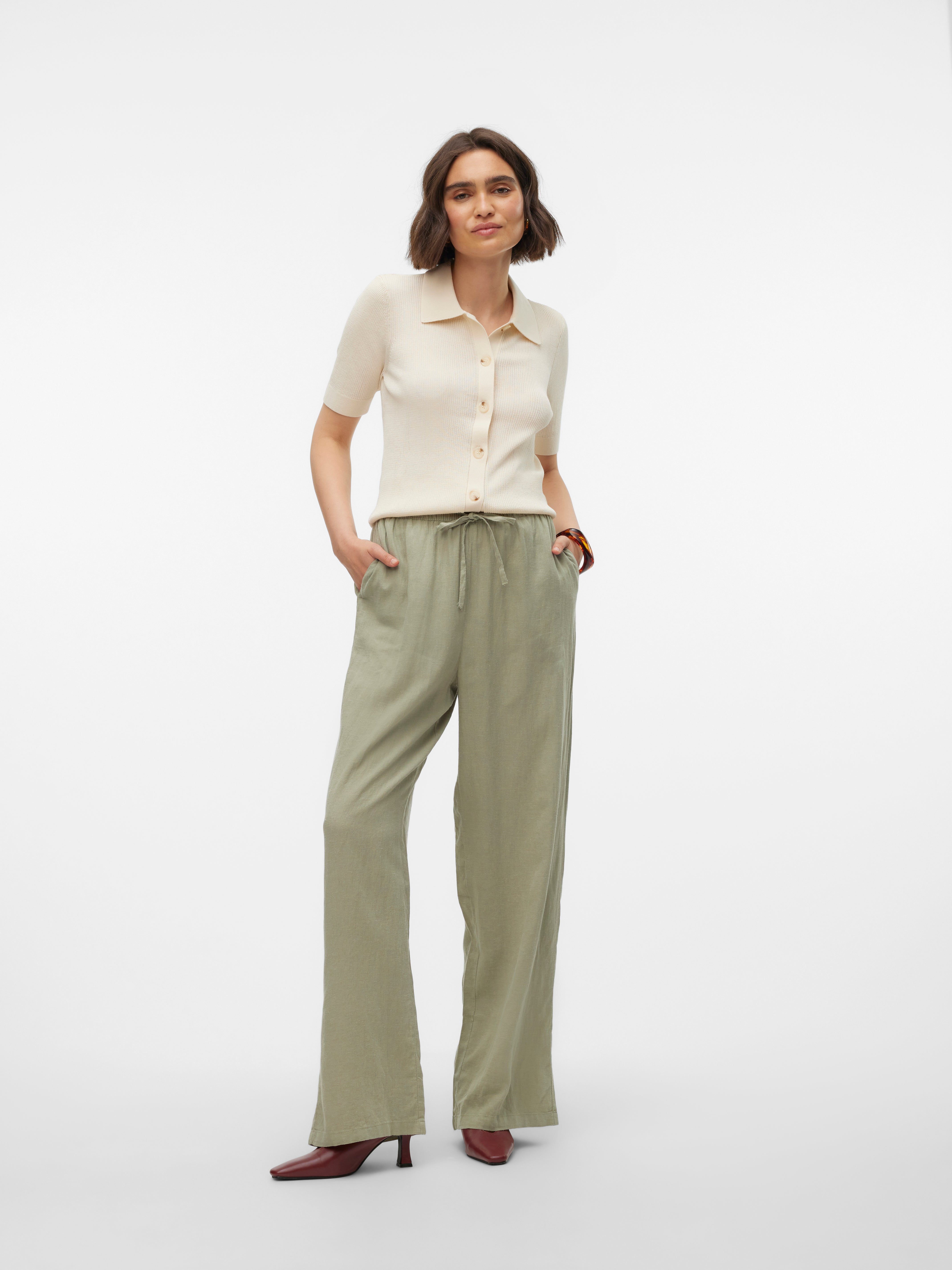 VMLINN Mittlere Taille Hose