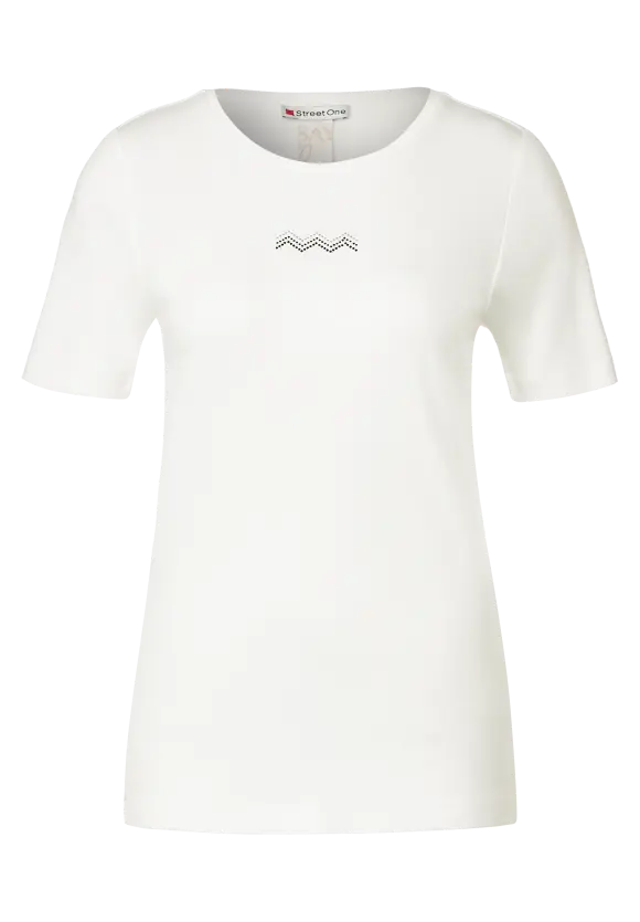 Street One T-Shirt mit Artwork Dessin