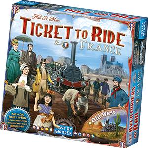 Zug um Zug (Ticket to Ride) Frankreich (Erw.) (international)