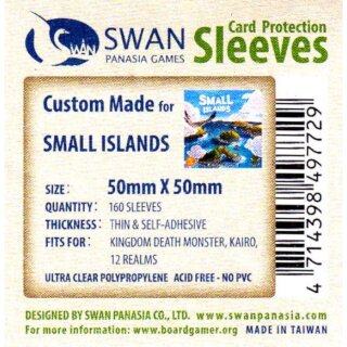 Swan Panasia Kartenhüllen 50mm x 50mm dünn (160)