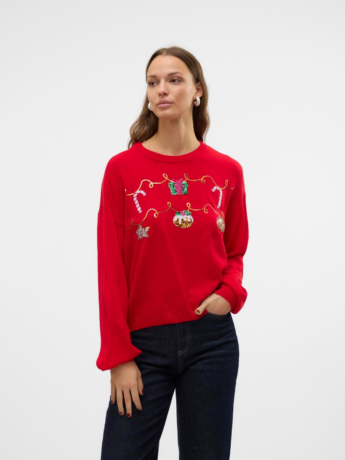 VMNEWGARLAND Pullover