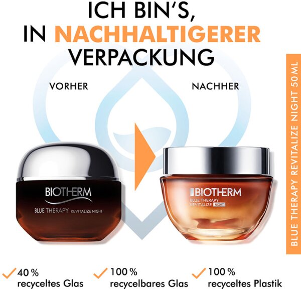 Biotherm Blue Therapy Amber Algae Revitalize Night Cream Nachtcreme