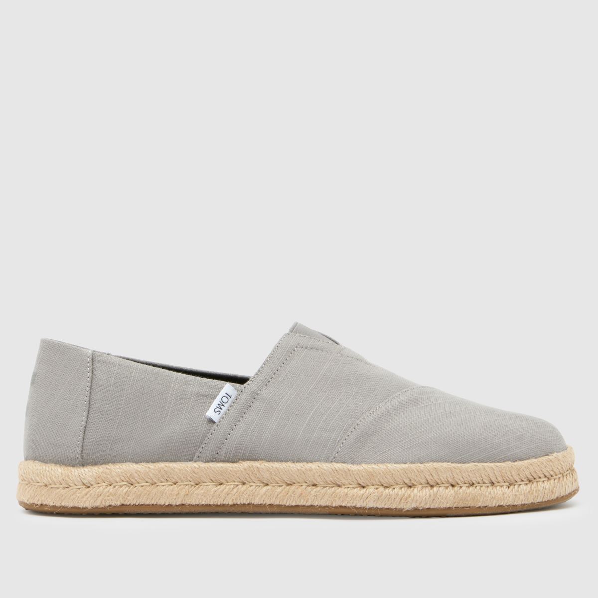 TOMS alpargata rope 2.0 cipő szürke színben