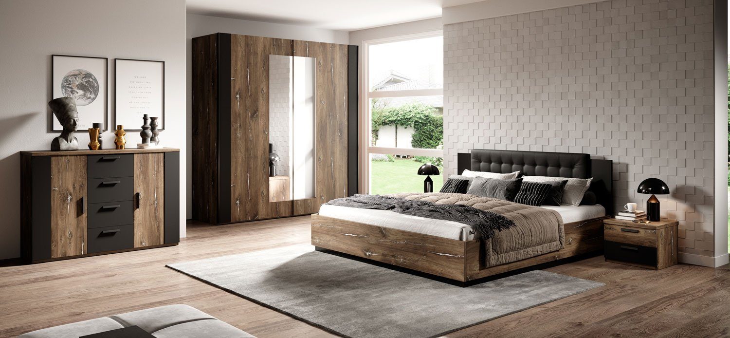Helvetia Schlafzimmer-Set Sigma, 5-teilig Ausführung wählbar