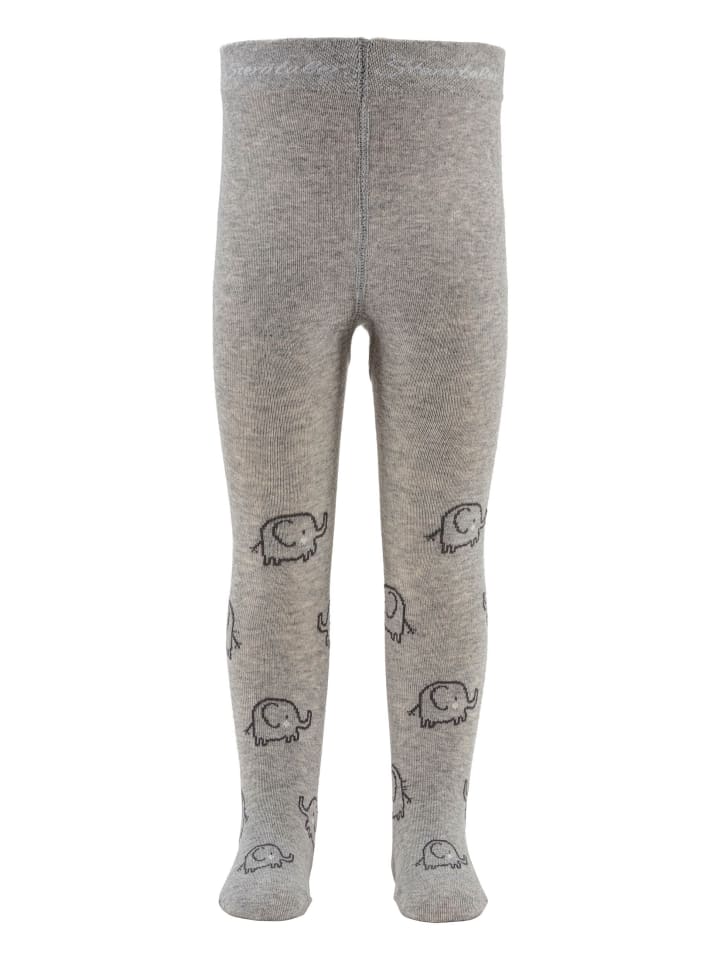 Sterntaler Strumpfhose Elefanten in hellgrau mel. günstig kaufen 128