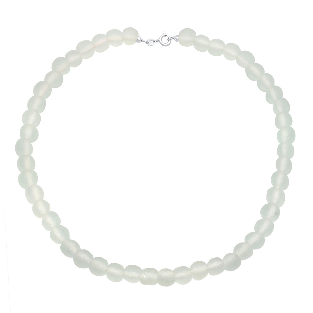Elli Elli Collier Femmes Tendance Basique avec perles de verre en argent sterling 925 collier