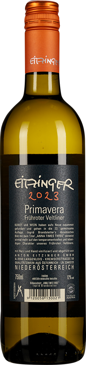 Eitzinger Frühroter Veltliner Primavera 2023