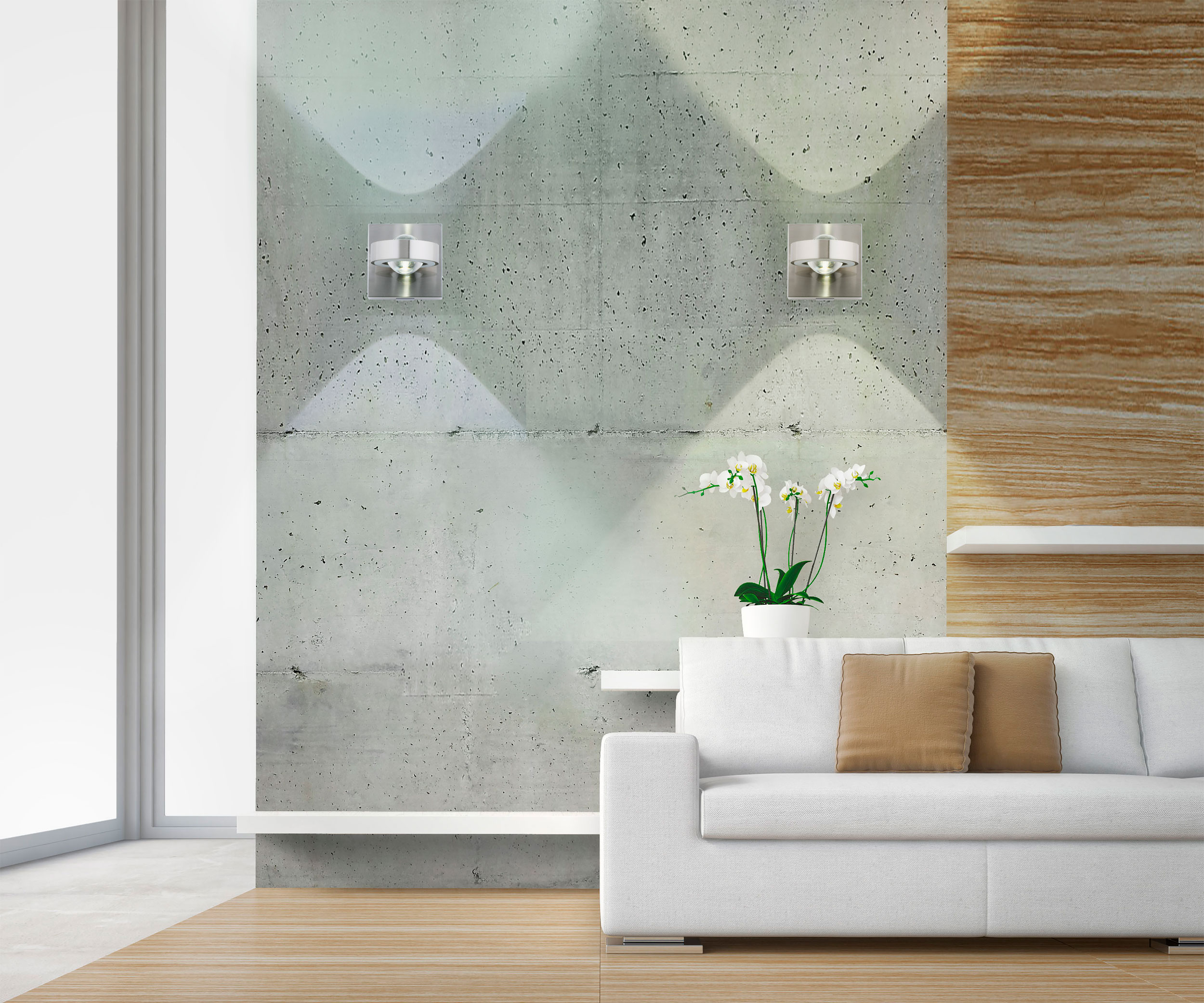 QLED-Wandleuchte 4flg