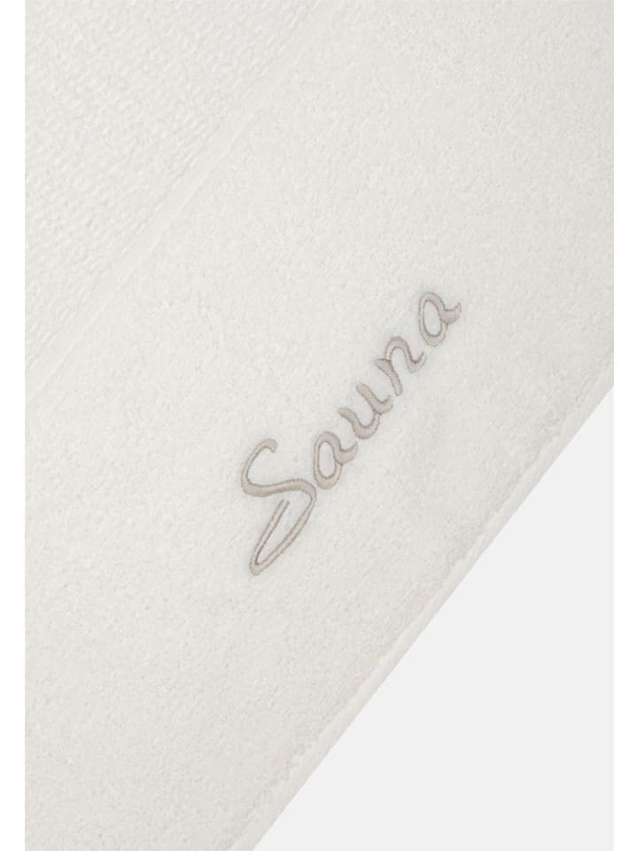 Möve for Frottana 2 X Saunatuch im Set Pearl in Ivory günstig kaufen 80 x 200 cm