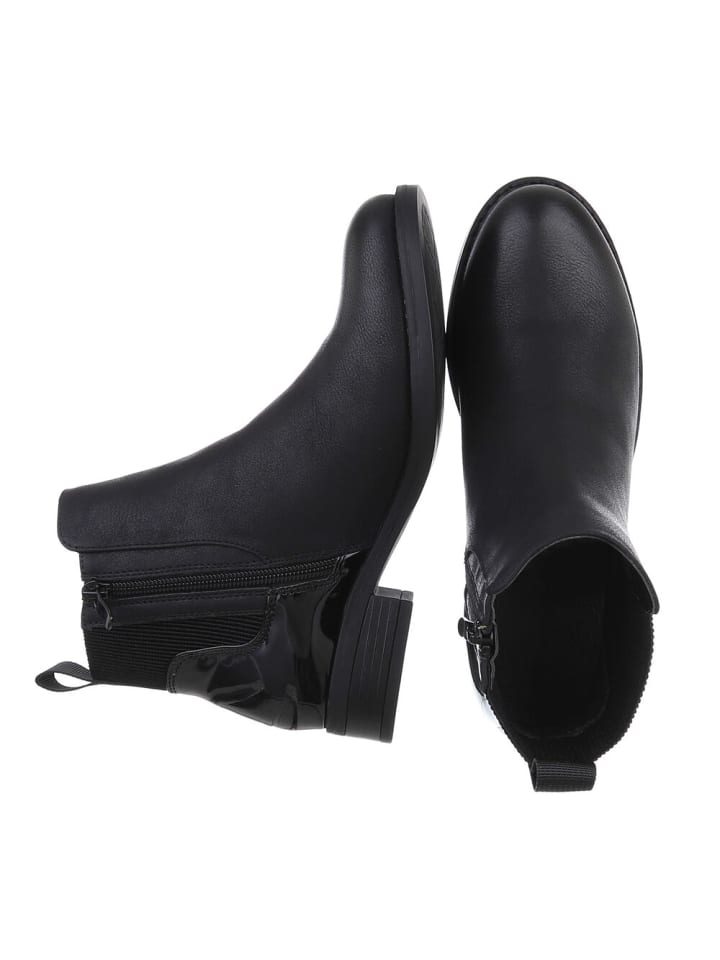 Ital-Design Stiefelette in Schwarz günstig kaufen