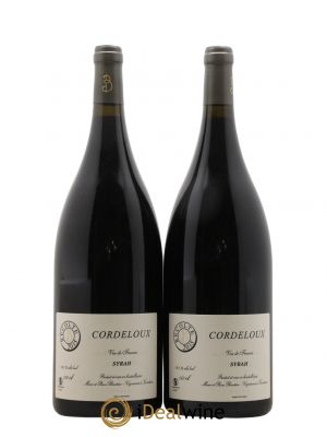 Vin de France Syrah Cordeloux Marie et Pierre Bénetière (Domaine)  2015 - Lot de 2 Magnums