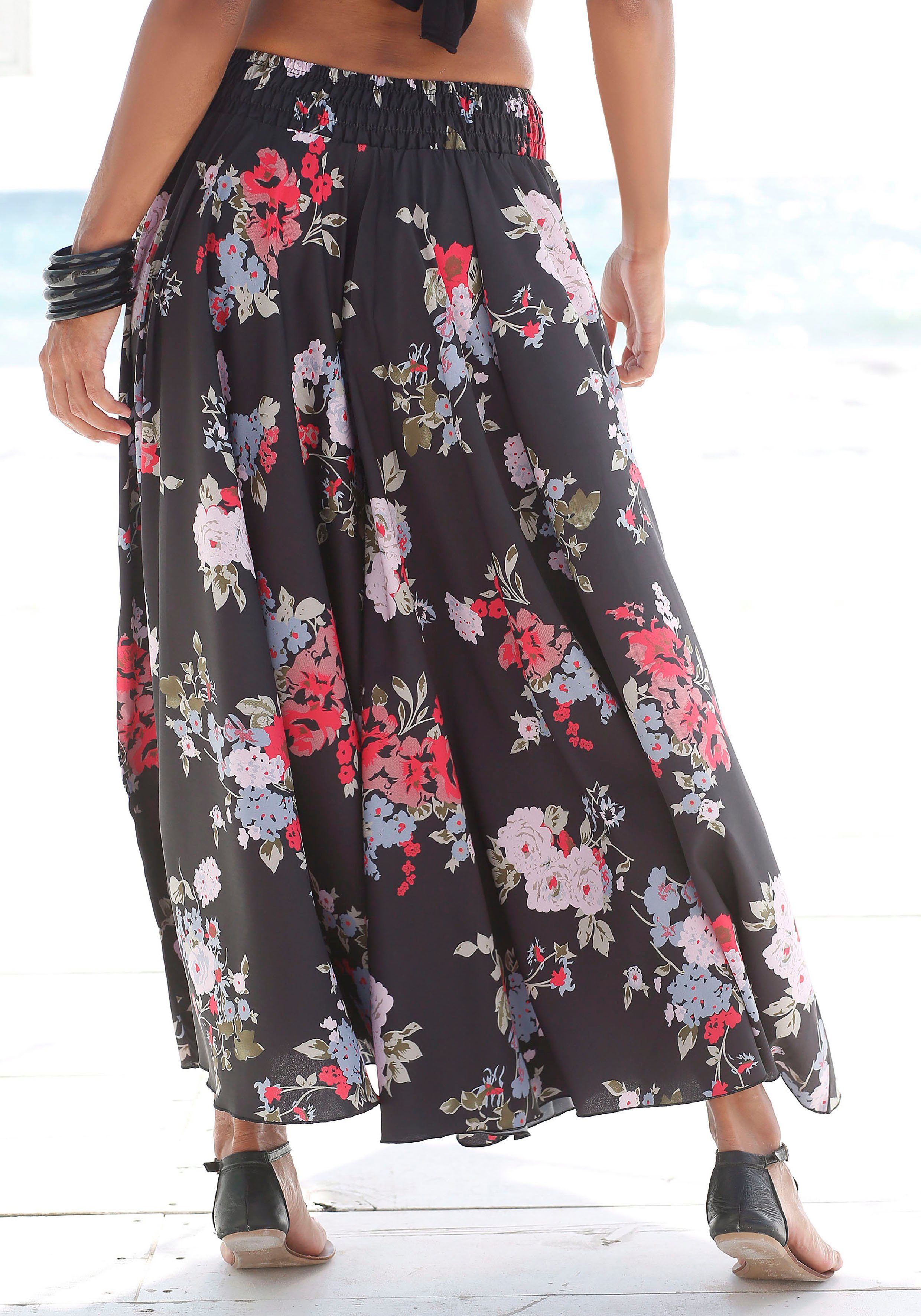 LASCANA Hosenrock mit Blumenprint