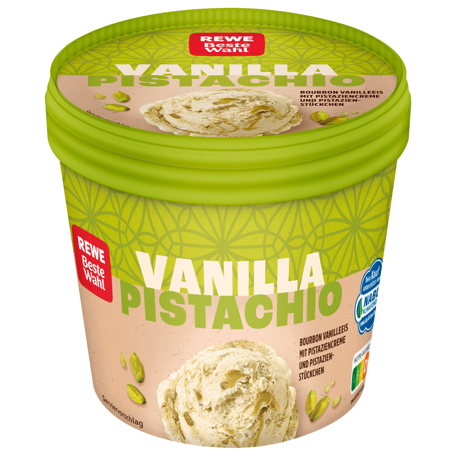 REWE Beste Wahl Eis Vanilla Pistachio 250ml