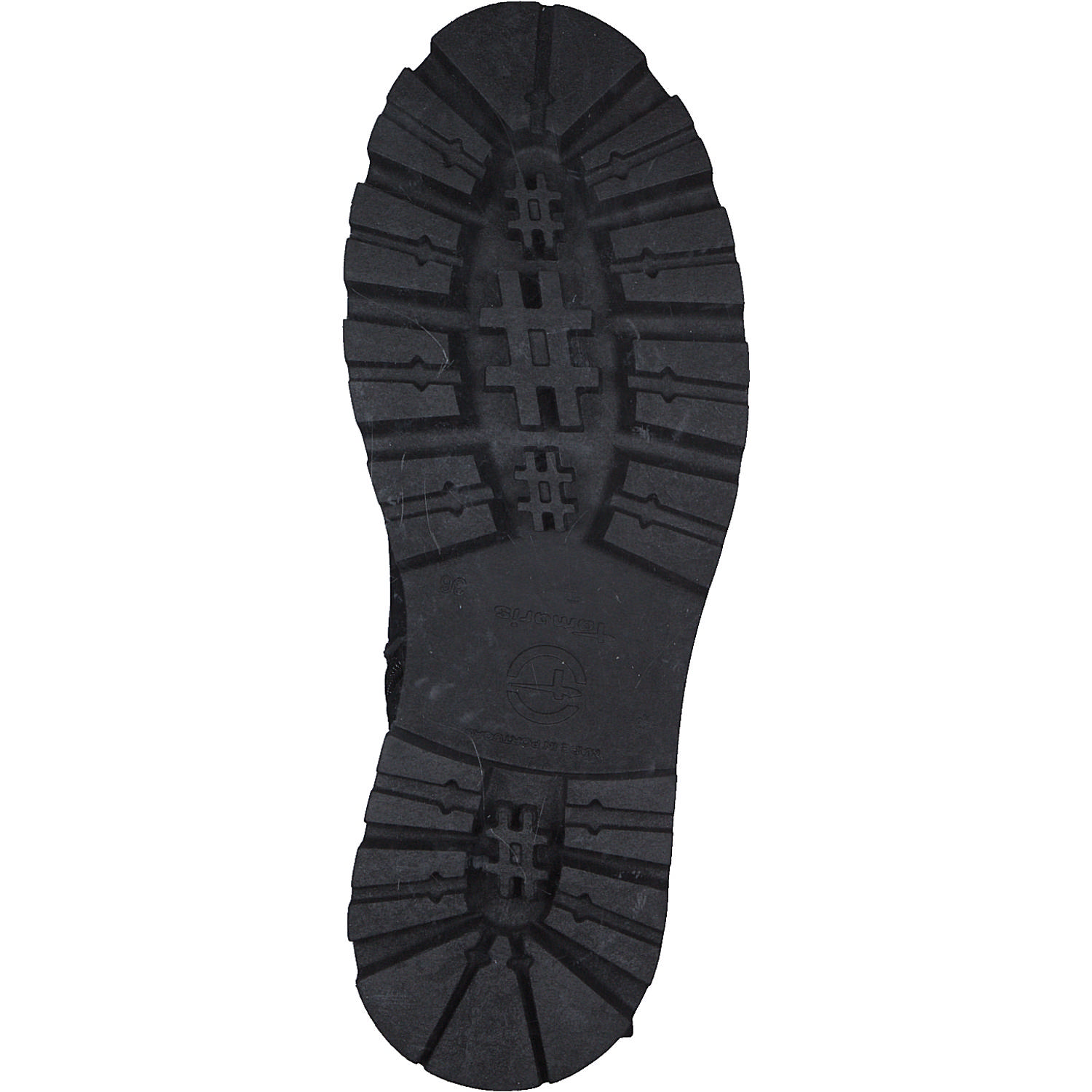 Tamaris 25240, Schnürstiefeletten, Damen, BLACK LEATHER