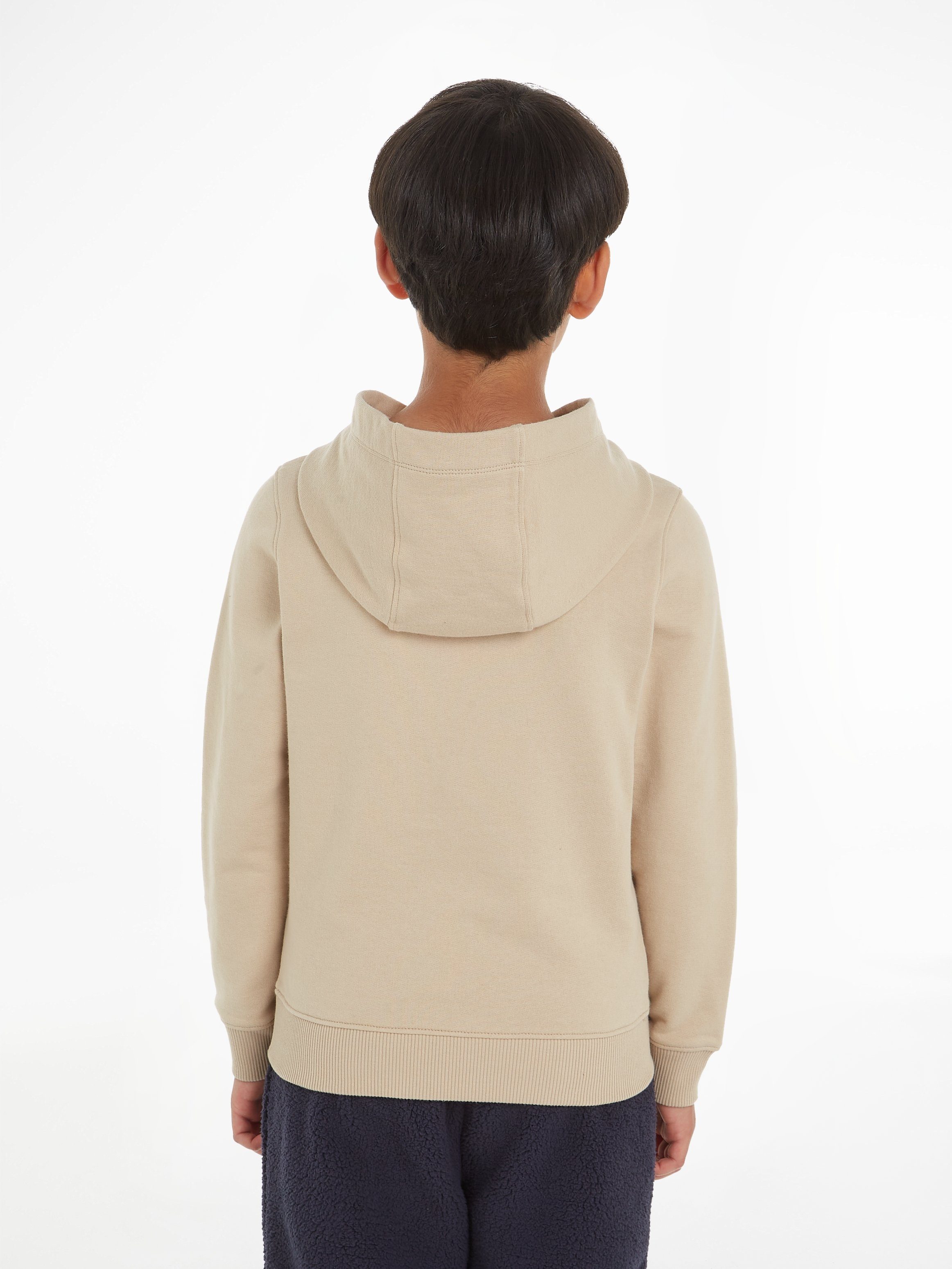 Tommy Hilfiger Kapuzensweatshirt U ESSENTIAL HOODIE mit Tommy Hilfger Markenlabel