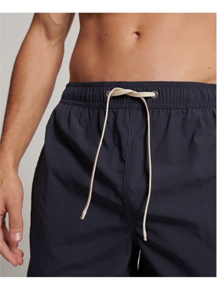 Superdry Badeshorts in Marine günstig kaufen XXL