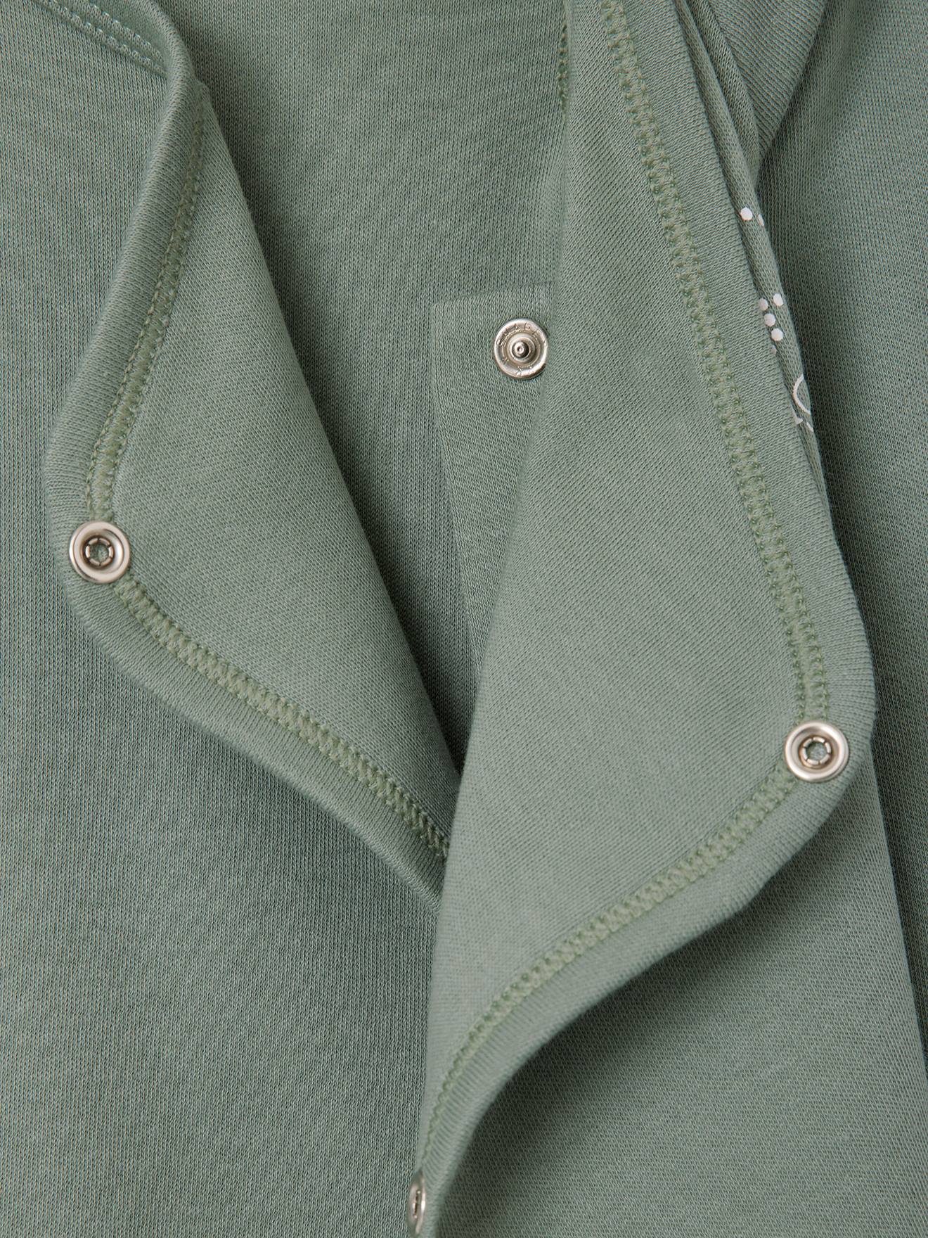 Vertbaudet 5er-Pack Baby Wickelbodys, lange Ärmel Oeko-Tex - aqua