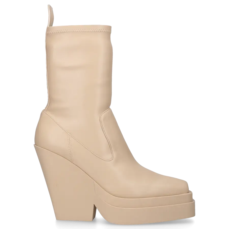 Gia Couture - Stiefeletten 154300 Kalbsleder - beige