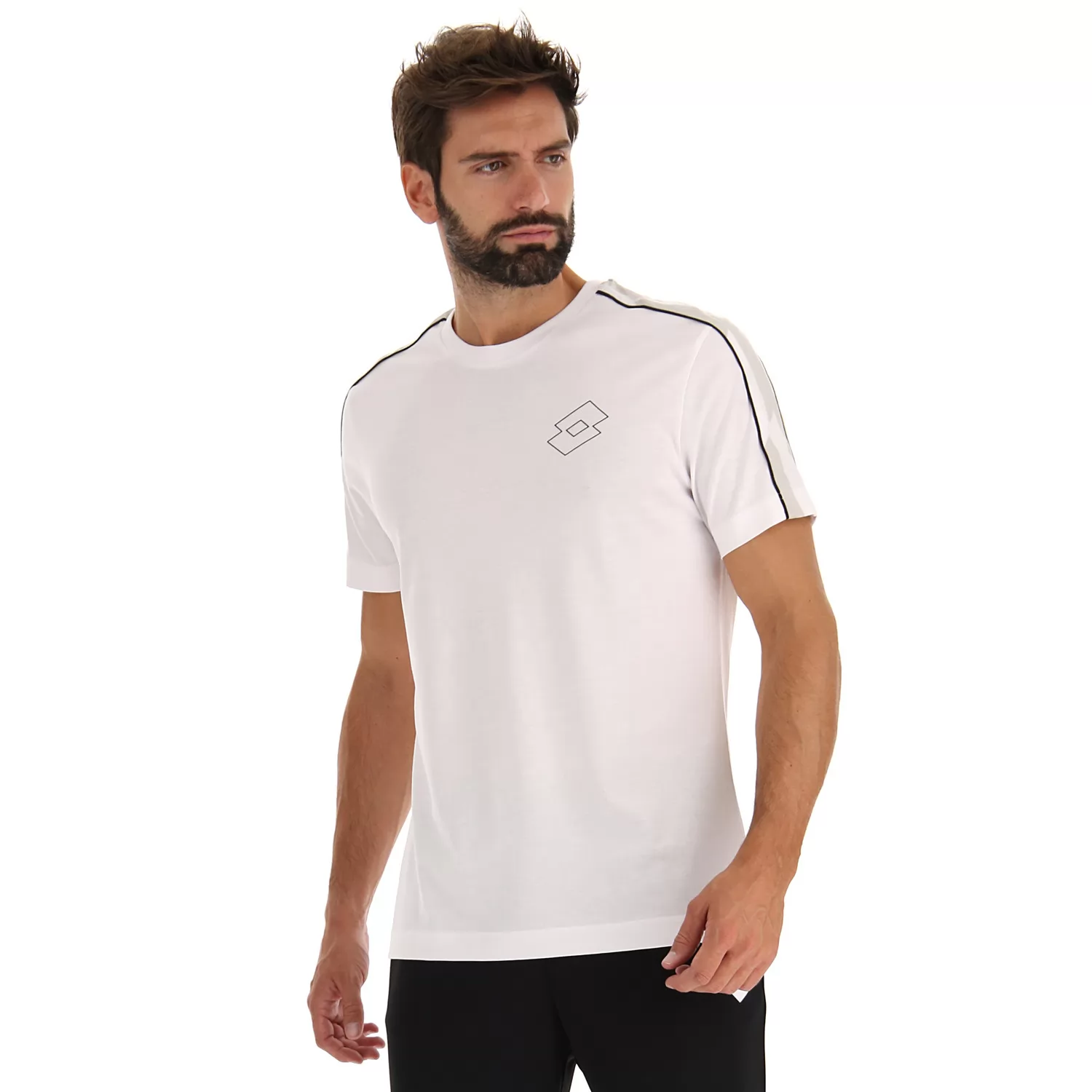 LOGO VI T-SHIRT JS LJUSVIT