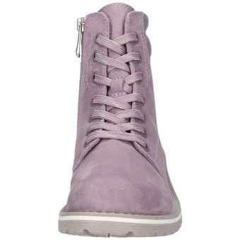 Marco Tozzi Schnür Boots in lila