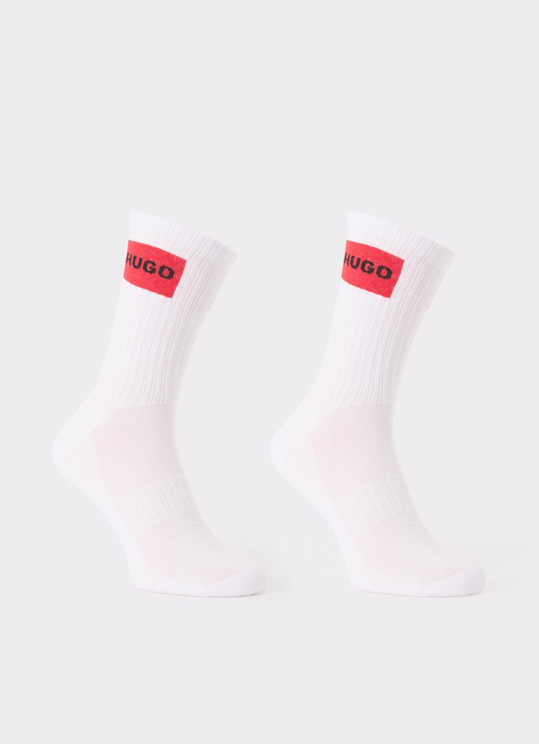 HUGO BOSS kojinės su logotipu, 2 vnt. pakuotėje