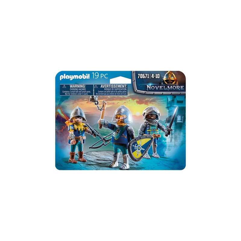 70671 3 Chevaliers Playmobil Novelmore