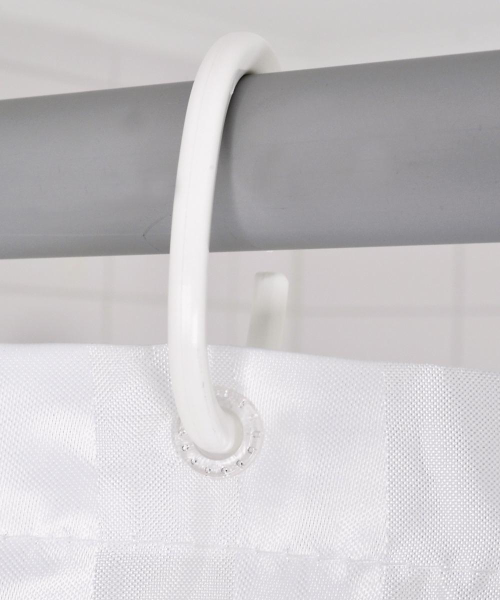 Ridder Duschvorhang Textil 180x200 cm Mohn