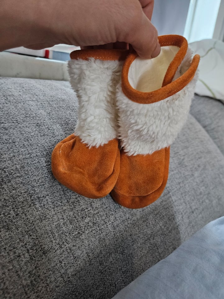 Hobea Winter-Krabbelschuhe in Orange günstig kaufen 20/21
