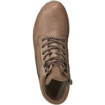Remonte Schnür Boots in beige