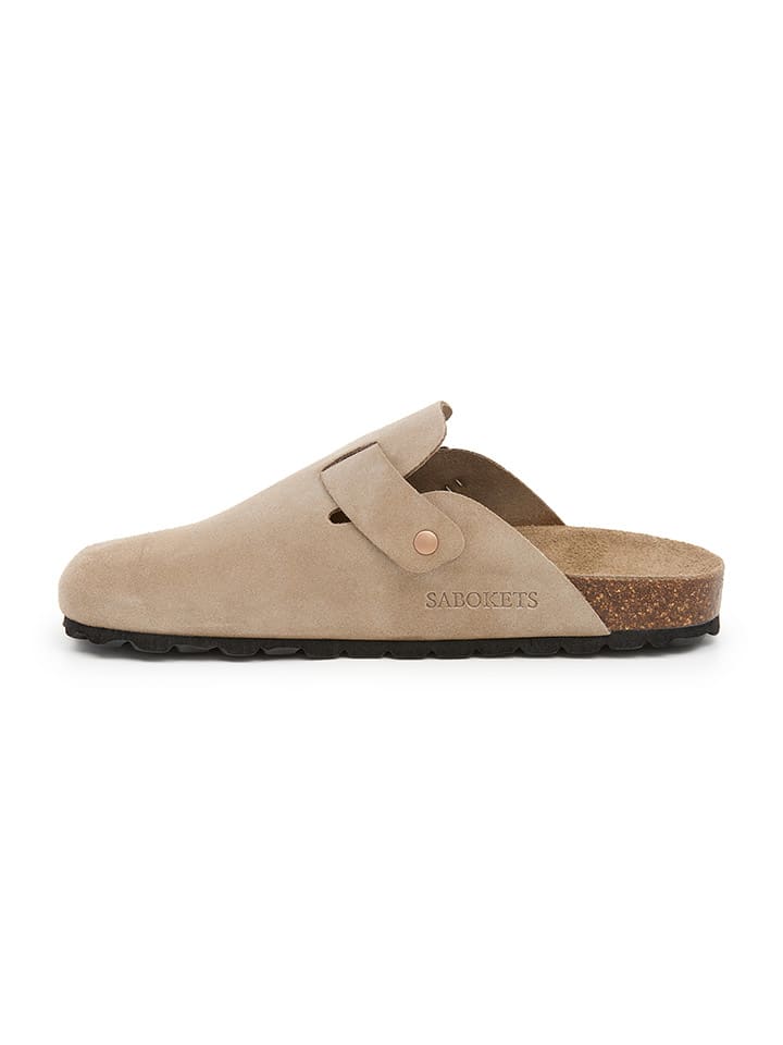 SABOKETS Clogs in Hellbraun günstig kaufen