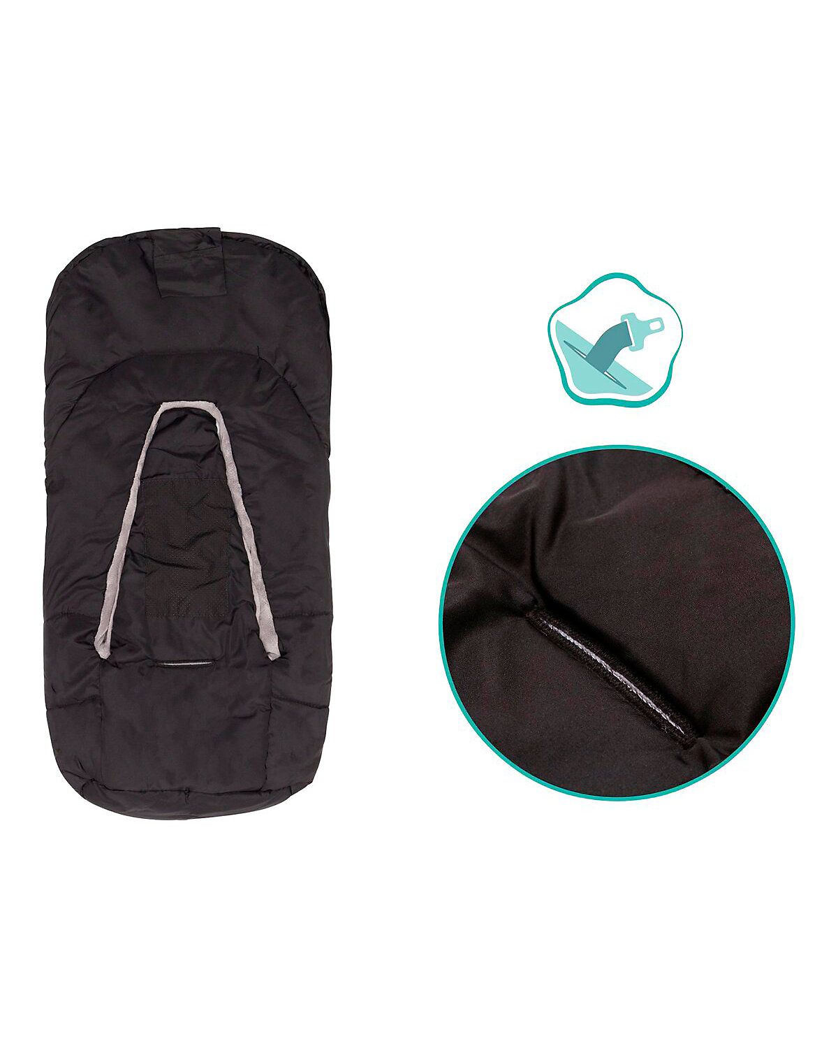 Winter-Fußsack Hella für Babyschale, Tragewanne