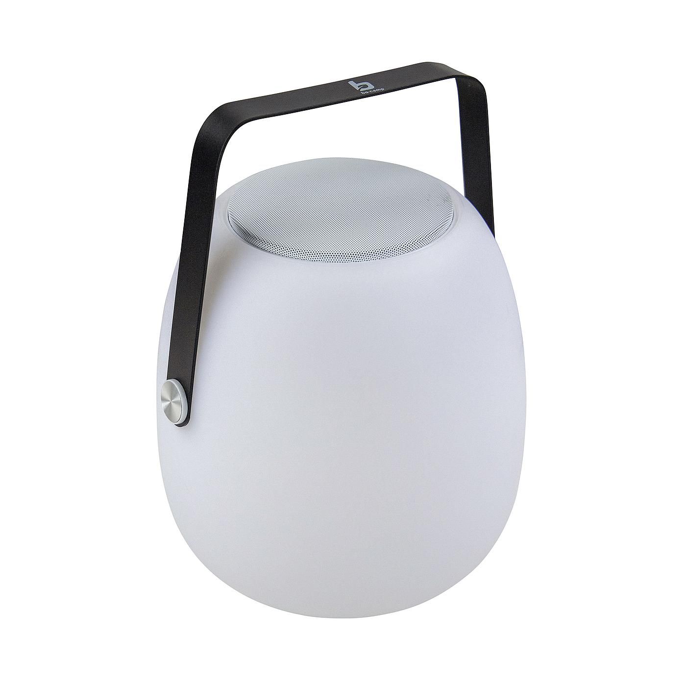 Bo-Camp Industrial Wade Tischlampe mit Bluetooth-Lautsprecher